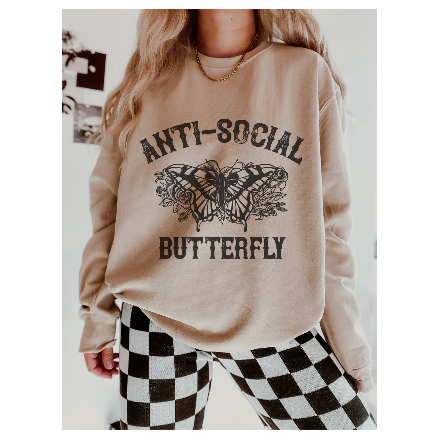 Anti Social Butterfly Shirt