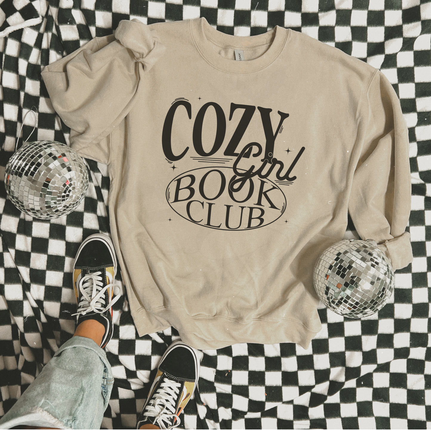 Cozy Girl Book Club Shirt