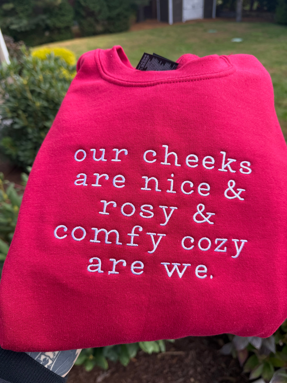 LARGE sweatshirt