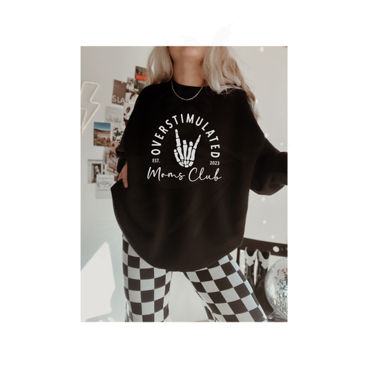 Overstimulated Moms Club Shirt