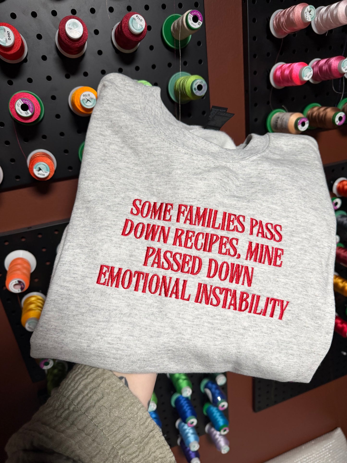 LARGE sweatshirt