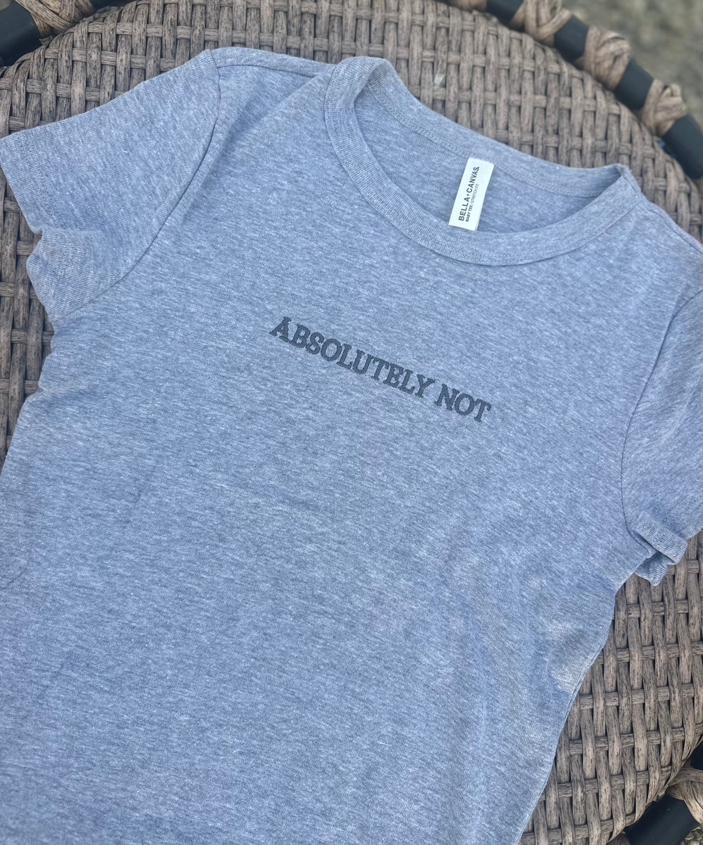 NOT Crop Tee