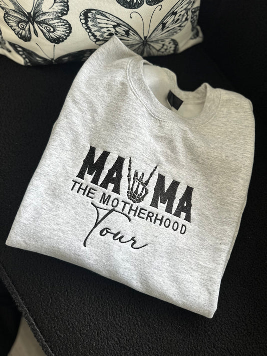 Motherhood Embroidered Sweatshirt