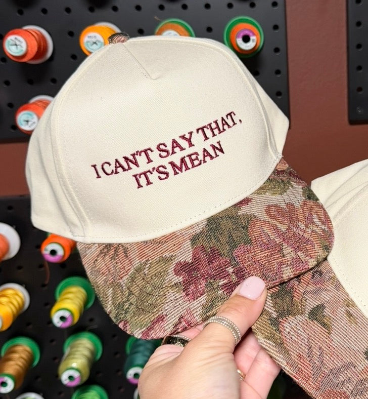 Can't Say That Dark Hat