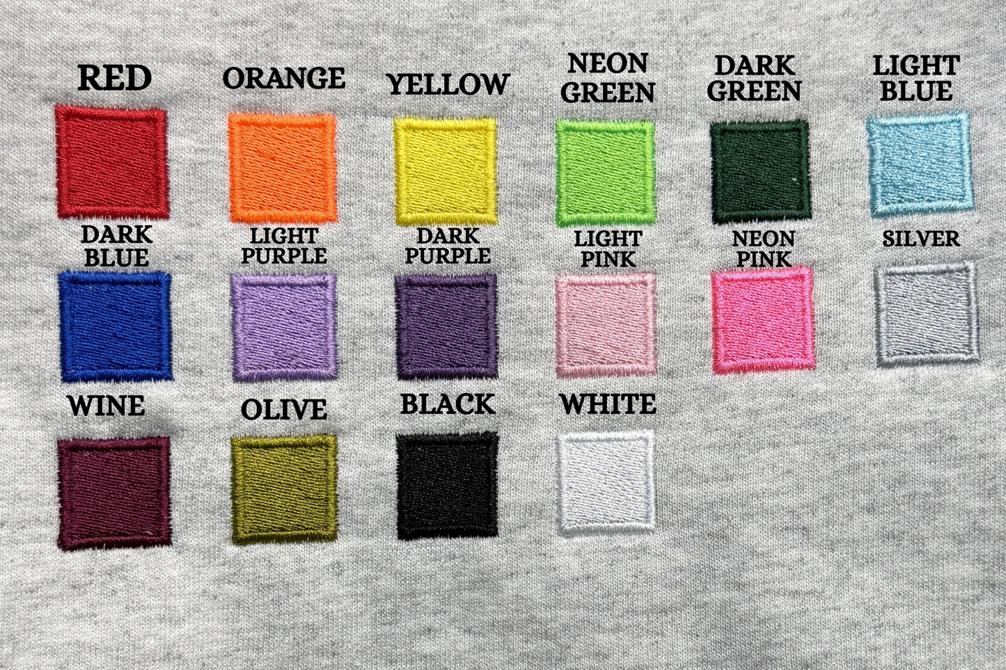 My Husbands Problem Embroidered Sweatshirt