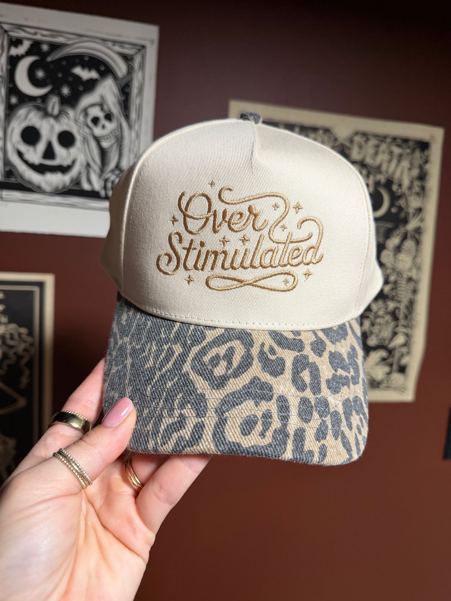 Overstimulated Leopard Hat