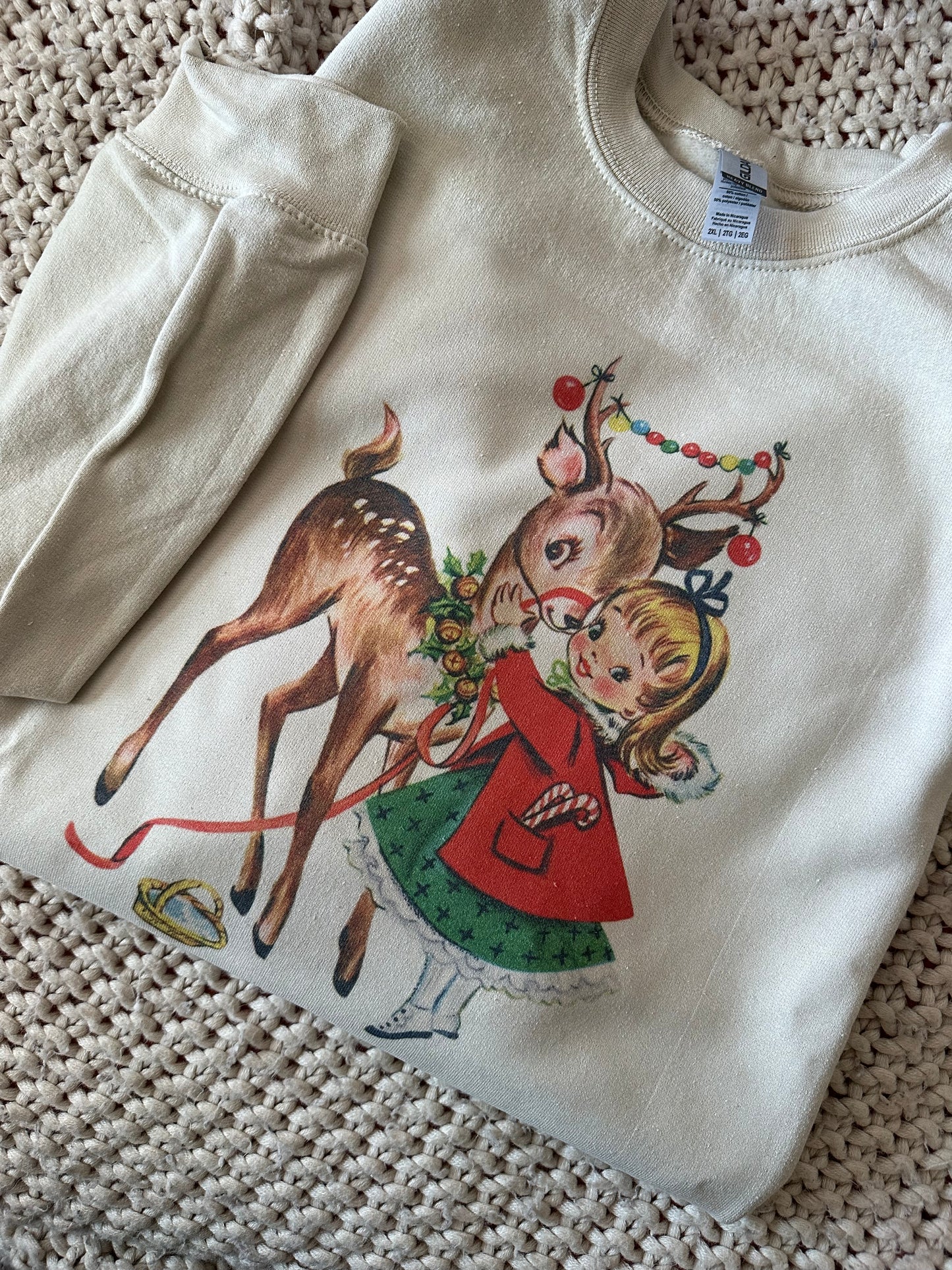 Vintage Reindeer Shirt