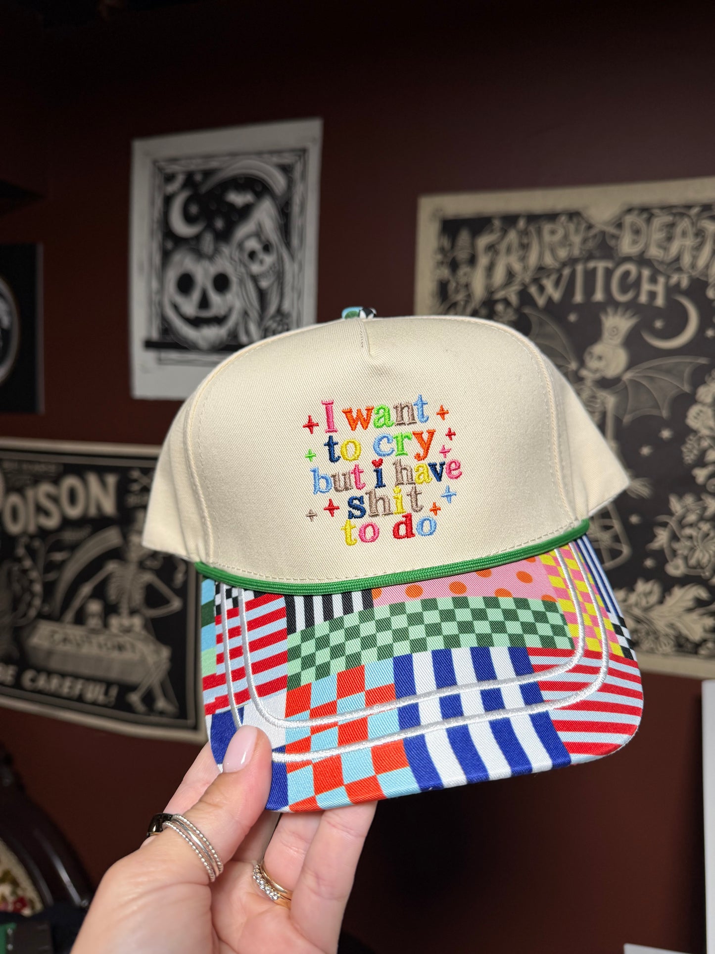 Want To Cry Hat