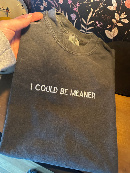 I Could Be Meaner TSHIRT