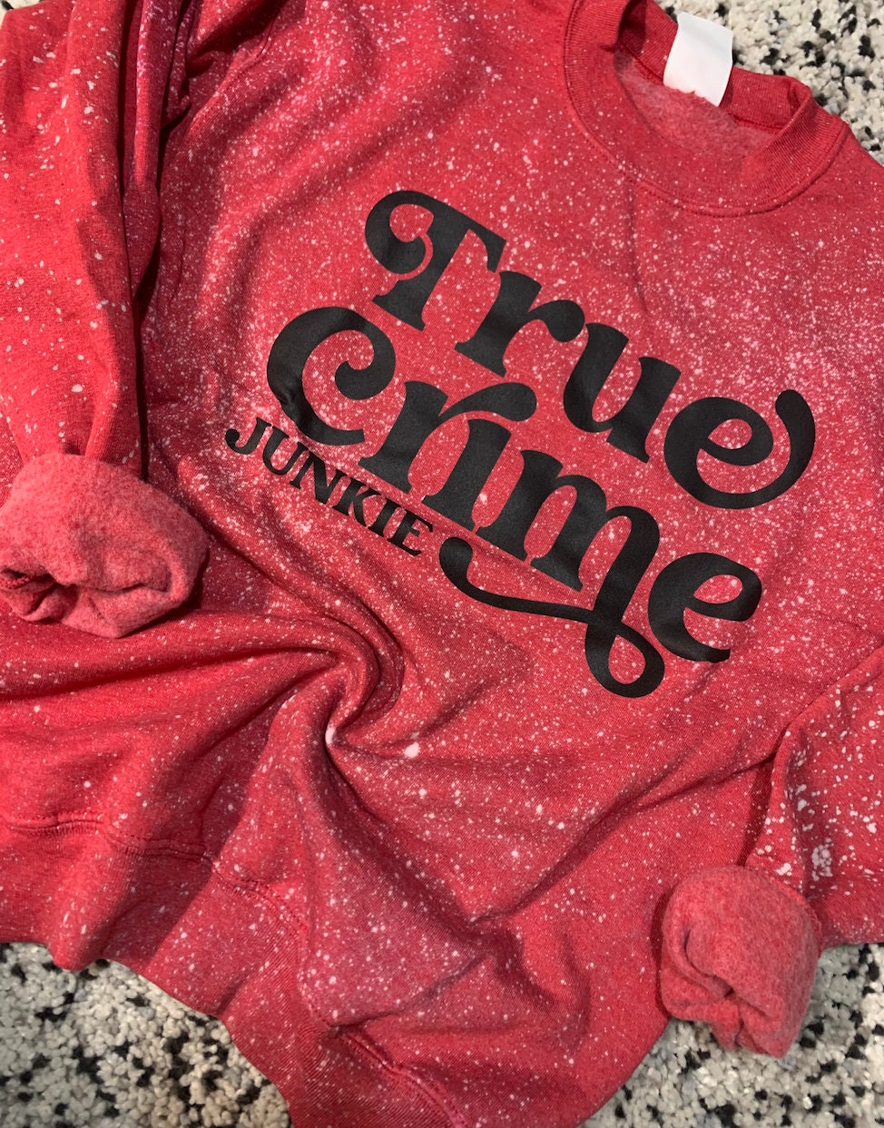 True Crime Junkie Crewneck Sweatshirt