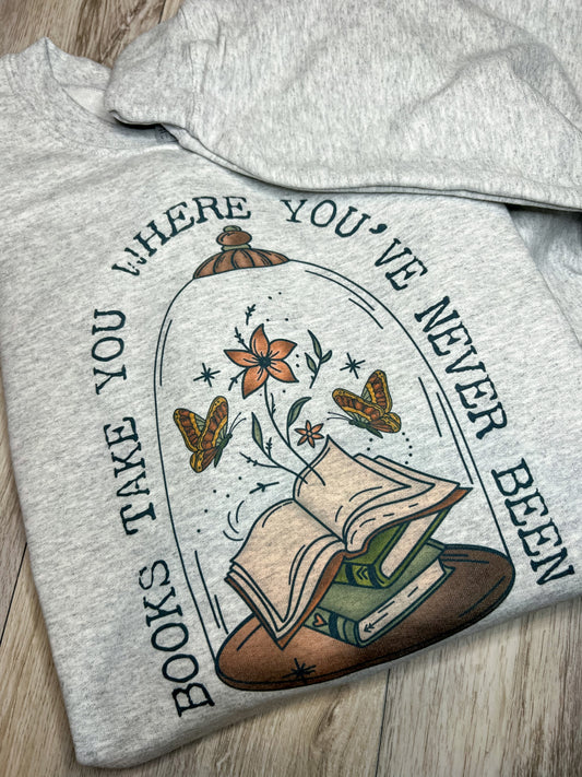 Books Take You Where You've Never Been