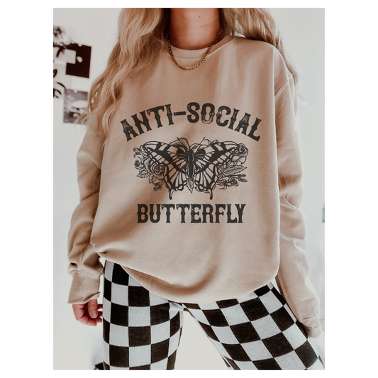 Anti Social Butterfly Shirt