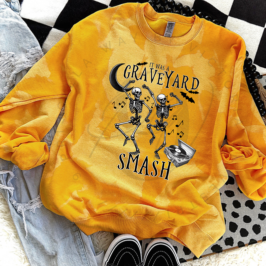 Graveyard Bleached Sweatshirt