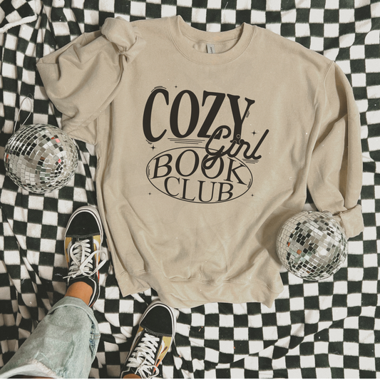 Cozy Girl Book Club Shirt