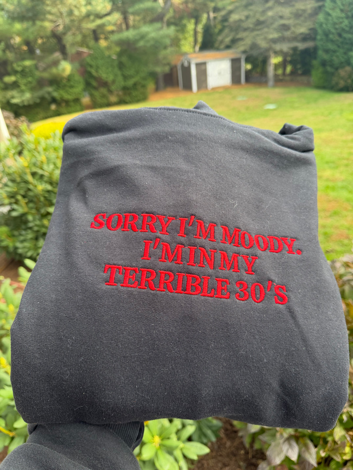 Sorry I’m Moody Sweatshirt
