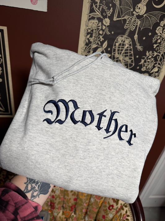 Mother Embroidered Sweatshirt