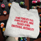 Emotional Instability Embroidered Sweatshirt