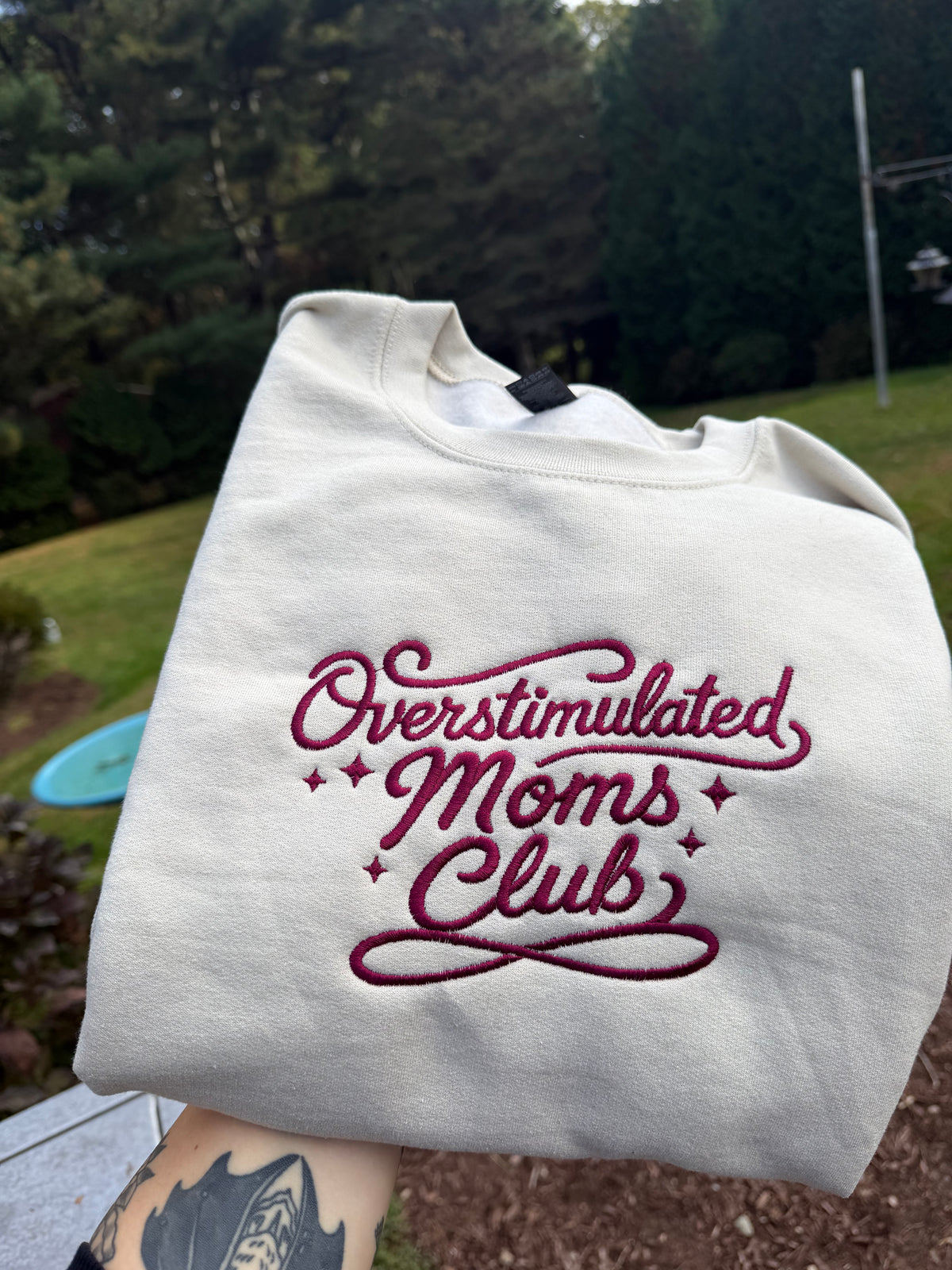 Overstimulated Moms Club Sweatshirt