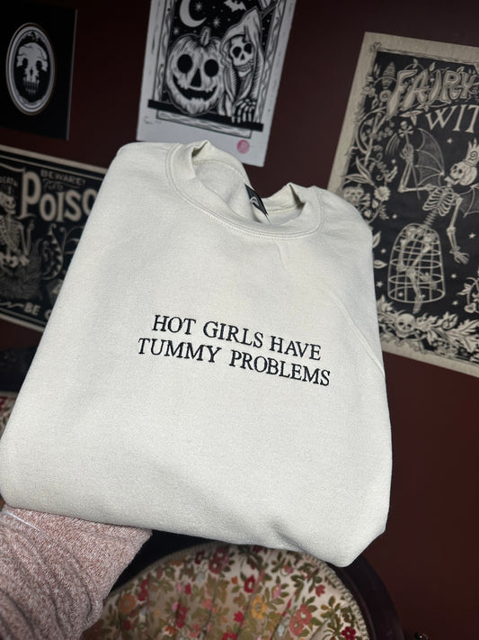 Tummy Embroidered Sweatshirt