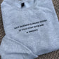 Panic Room Censored Embroidered Sweatshirt