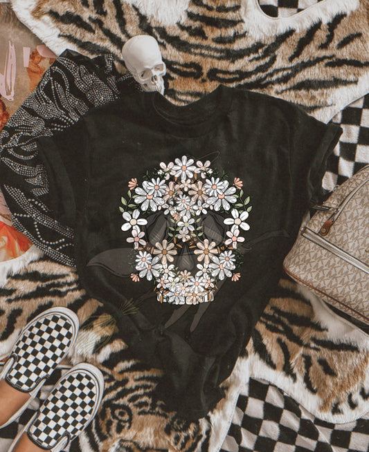 Flower Skull Shirt