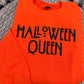 Halloween Queen Embroidered Sweatshirt