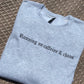 Caffeine & Chaos Embroidered Sweatshirt