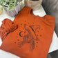 Witch Embroidered Sweatshirt
