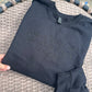 Pitch Black Embroidered Sweatshirt