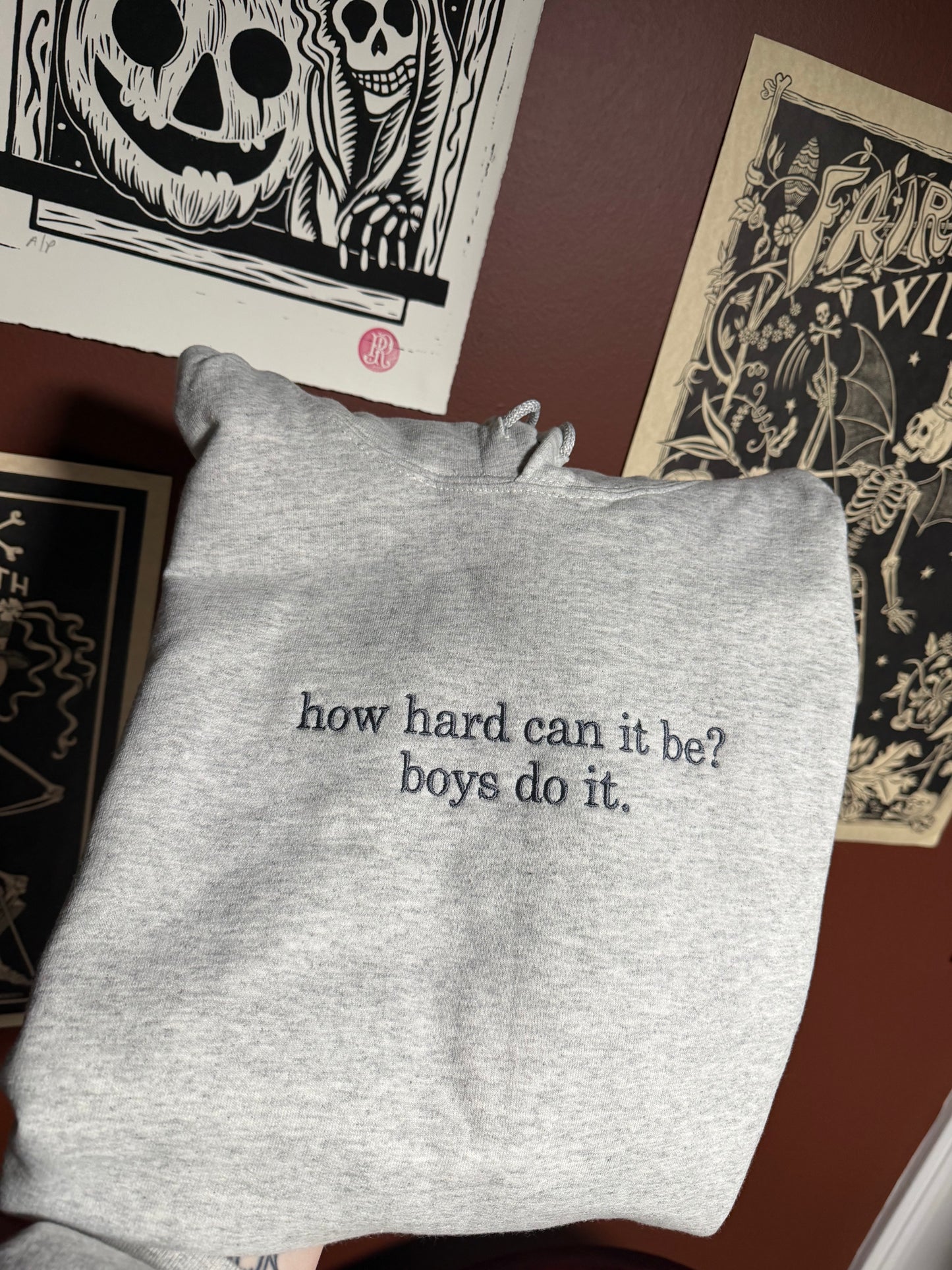 Boys Embroidered Sweatshirt