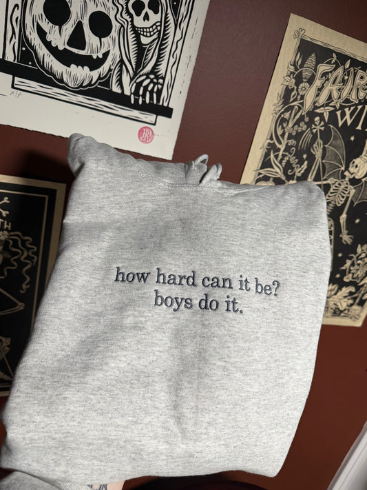 Boys Embroidered Sweatshirt