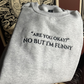 No But I’m Funny Embroidered Sweatshirt