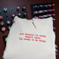 Awake Embroidered Sweatshirt