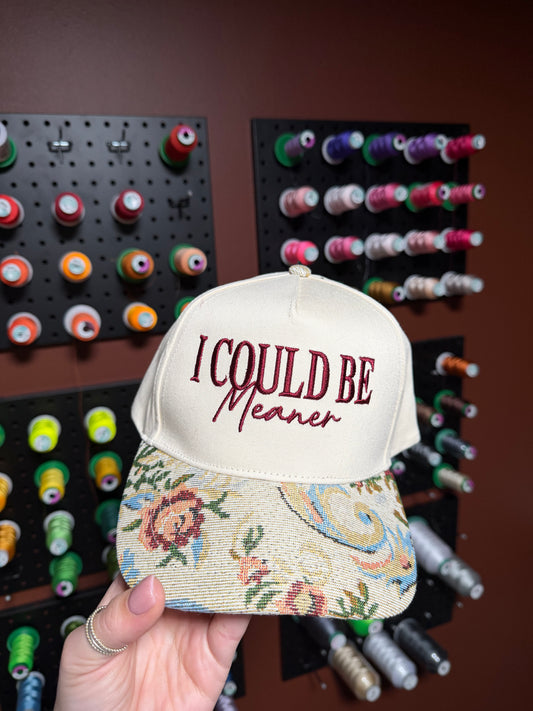 Floral Could Be Meaner Hat