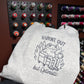 Burnt Out But Optimistic Embroidered Sweatshirt