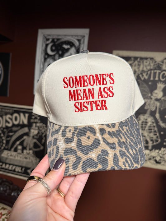Red Mean Ass Sister Hat