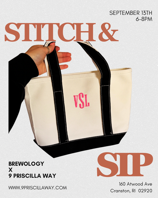 Stitch and Sip TICKET