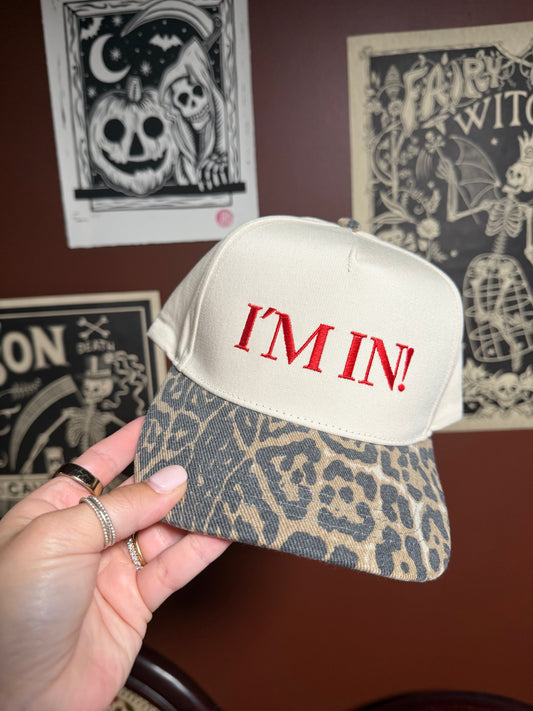 I’m in! Hat