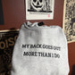 My Back Embroidered Sweatshirt