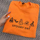 Spooky Day Embroidered Sweatshirt