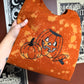 Bleached Pumpkin Embroidered Sweatshirt