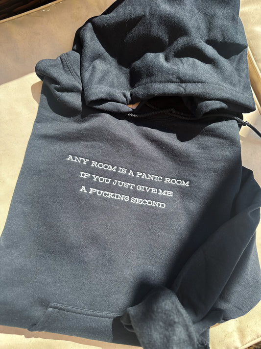 Panic Room Embroidered Sweatshirt