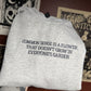 Common Sense Embroidered Sweatshirt