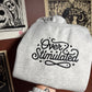 Overstimulated Embroidered Sweatshirt