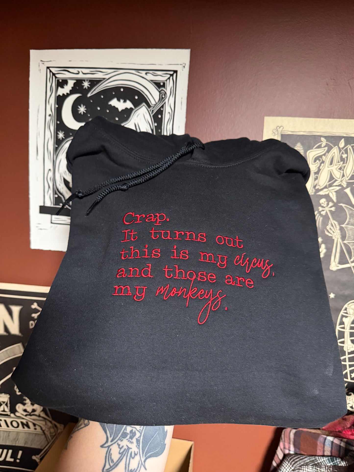 LARGE sweatshirt