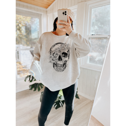 Flower Skull Shirt