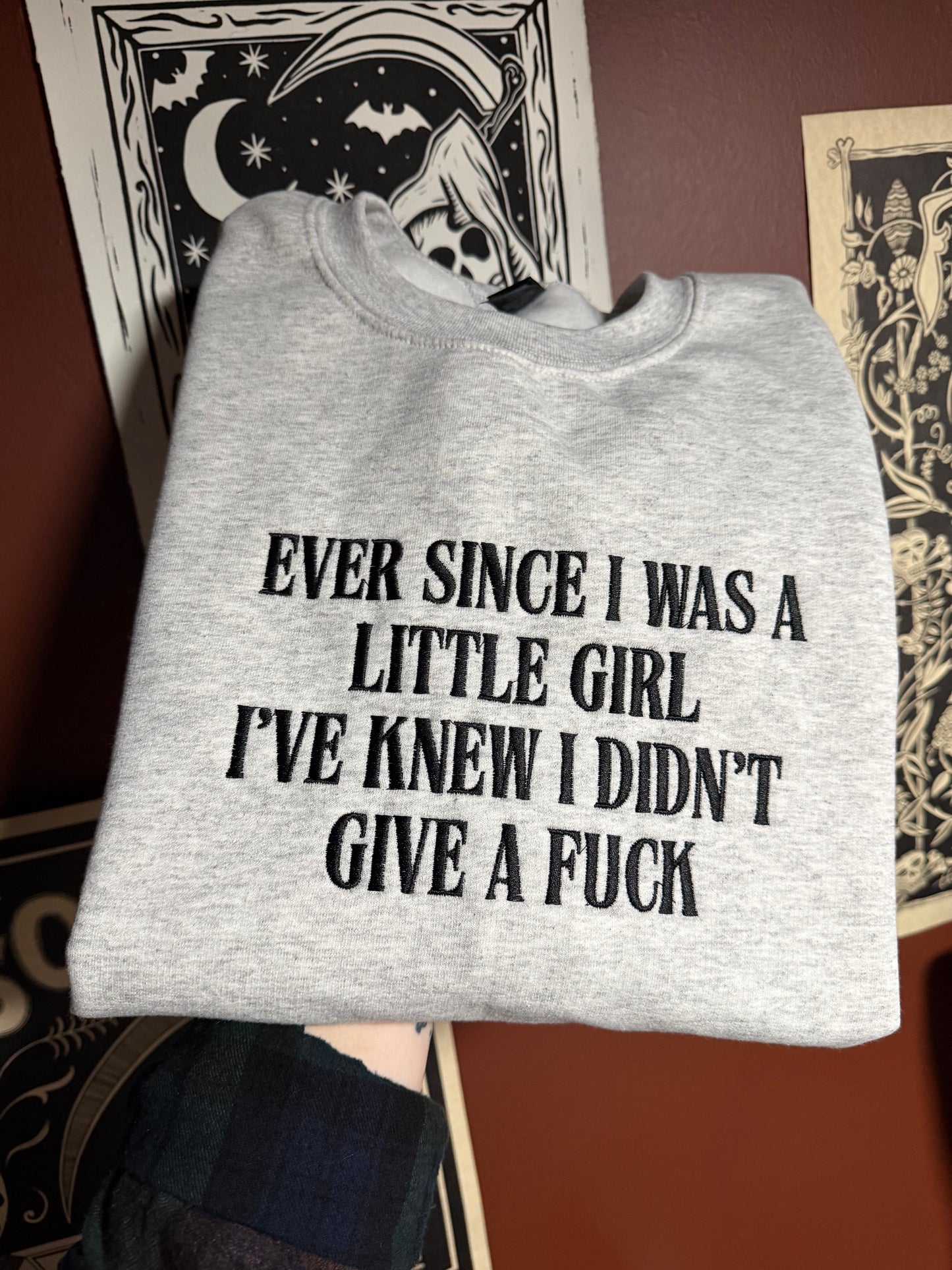 I Knew I Didn’t Give A Fk Sweatshirt