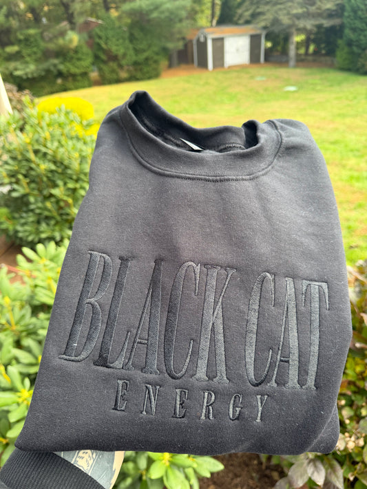 Black Cat Sweatshirt