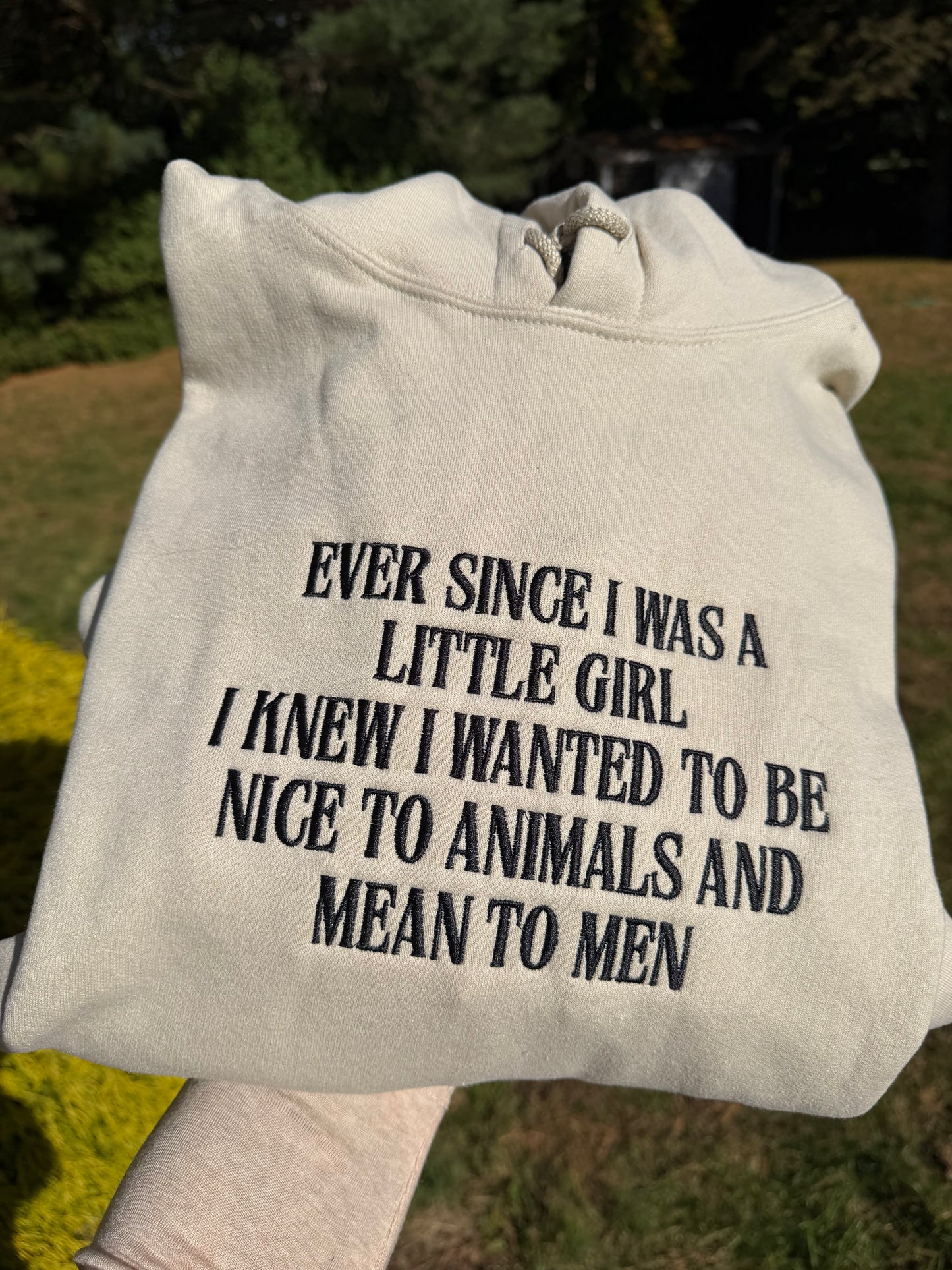 Nice To Animals Sweatshirt