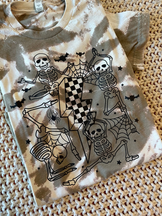 Yoga Skellies Bleached Tee